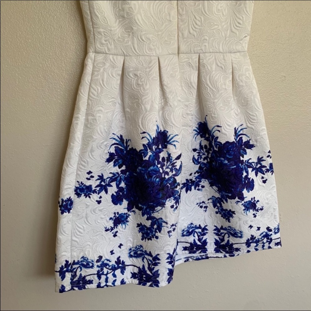 Alisa Pan Graduation Party Floral Puff Dress 4 - Picture 4 of 8